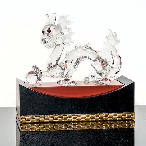 SWAROVSKI CRYSTAL FIGURE, DRAGON 1997Fabulous