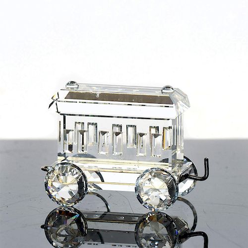 SWAROVSKI SILVER CRYSTAL FIGURE, LOCOMOTIVEOne