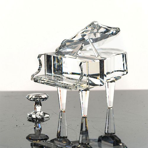 SWAROVSKI SILVER CRYSTAL GRAND PIANO