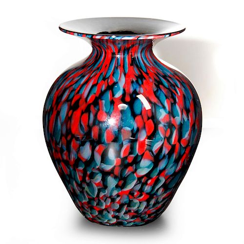 AMERICAN MURANO STYLE SPATTER GLASS