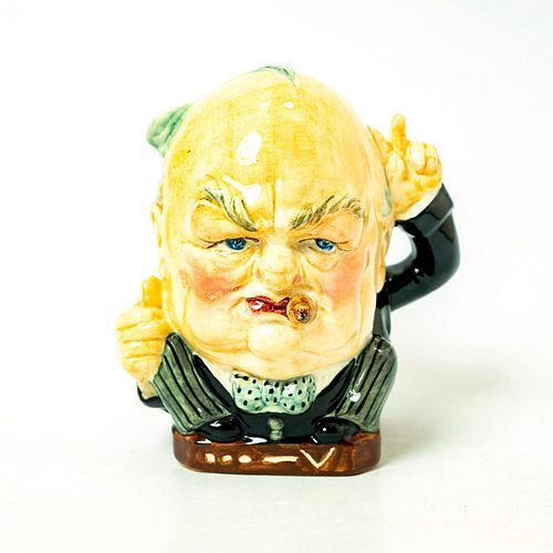 BURLEIGH WARE CHARACTER JUG CHURCHILL