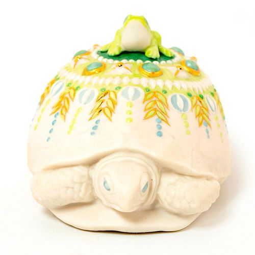 CYBIS PORCELAIN FIGURINE, TURTLE AND