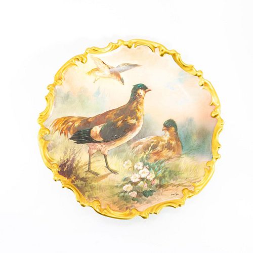 LIMOGES HAND PAINTED DECORATIVE