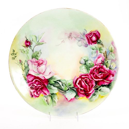 D AND C LIMOGES FRENCH PORCELAIN PLATEHand
