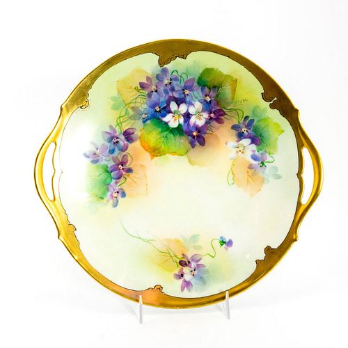 T AND V LIMOGES FRENCH PORCELAIN TRAYHand