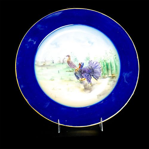 LIMOGES PORCELAIN DECORATIVE PLATE 3987b4