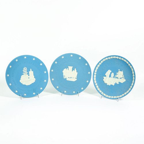 WEDGWOOD JASPERWARE THEMED PLATESTwo 3987eb