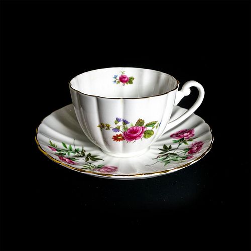 SHELLEY FINE BONE CHINA CUP AND