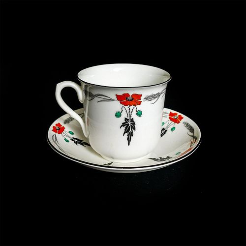 SHELLEY FINE BONE CHINA CUP AND