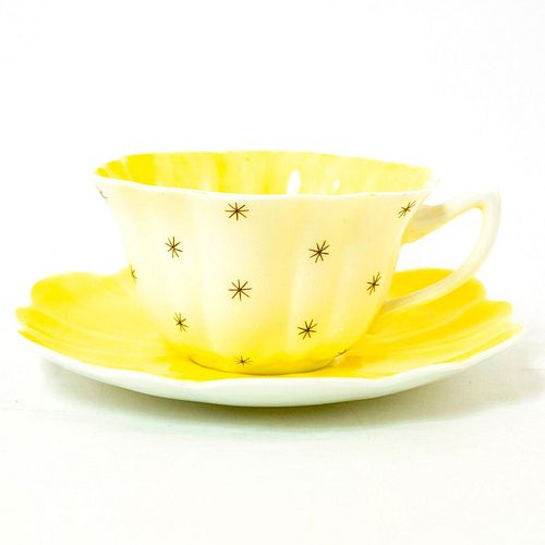 SHELLEY FINE BONE CHINA CUP AND