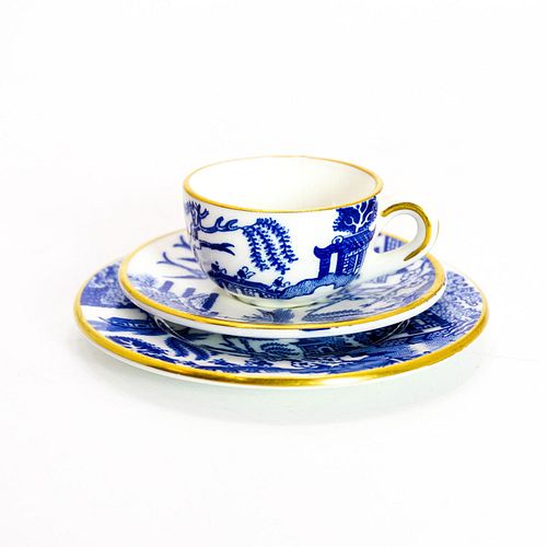 COALPORT MINIATURE CHINA TRIO TEACUP 39888b