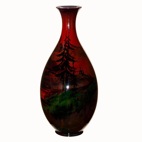 ROYAL DOULTON SUNG FLAMBE VASE  3988af