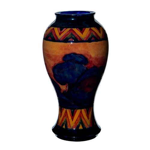 MOORCROFT ART POTTERY FLAMBE DAWN 398a1a