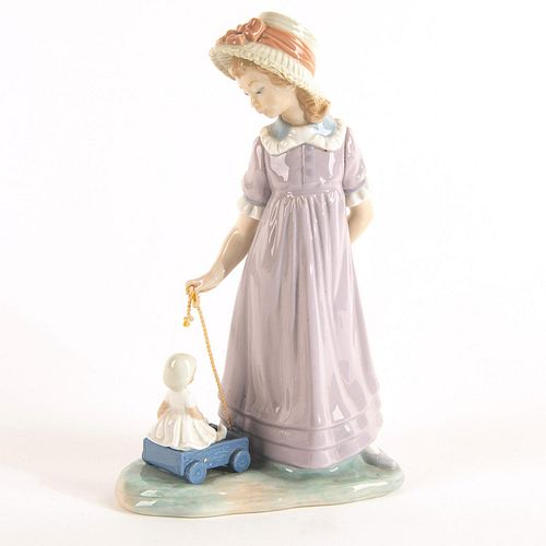 GIRL WITH TOY WAGON 1005044 LLADRO 398c04