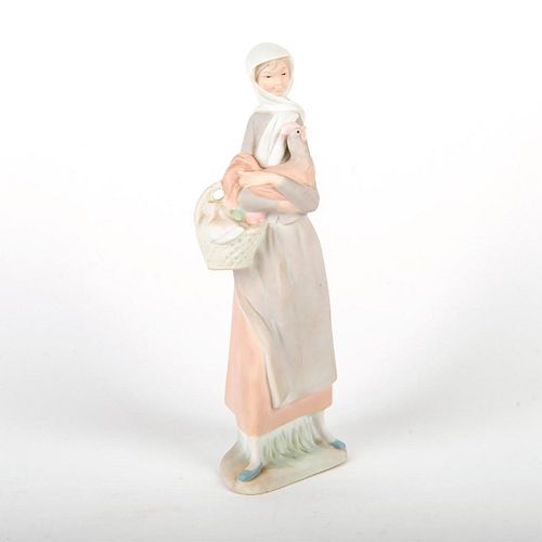 GIRL WITH COCKEREL 01014591 LLADRO 398bff