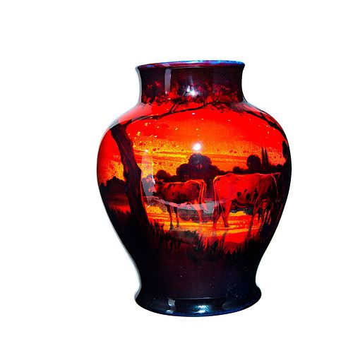 ROYAL DOULTON SUNG FLAMBE VASE  398c84