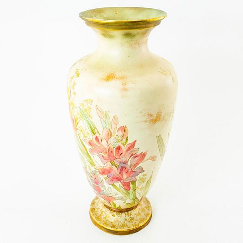 ROYAL DOULTON BURSLEM, FLORAL VASEBeautiful,