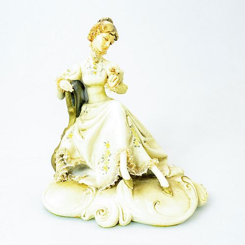 ANTONIO BORSATO FIGURINE, WOMAN WITH