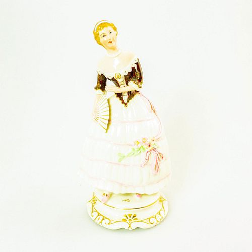 VINTAGE PORCELAIN FIGURINE WOMAN 398d5e