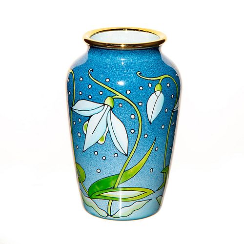 MOORCROFT MINIATURE ENAMEL FLORAL