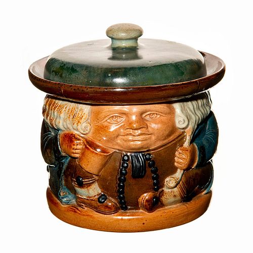 DOULTON LAMBETH TOBY JUG LIDDED TOBACCO