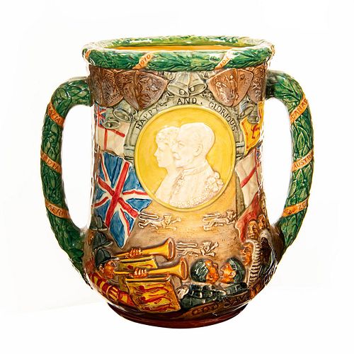 ROYAL DOULTON LOVING CUP, GEORGE V AND