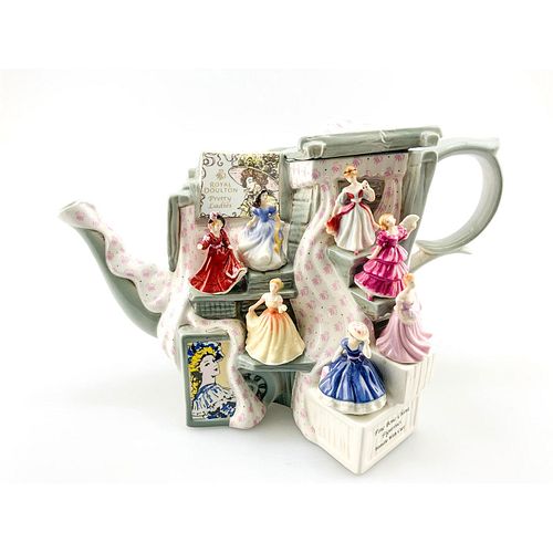 ROYAL DOULTON CARDEW TEAPOT TINY