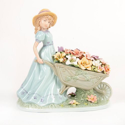 COSMOS PORCELAIN FIGURINE, GIRL