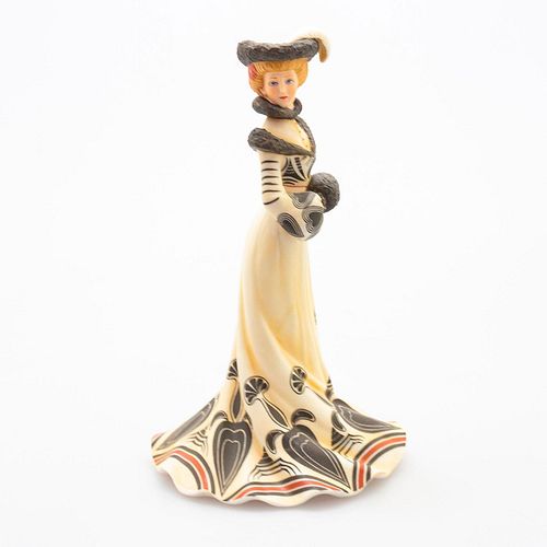 LENOX LADY FIGURINE TEA AT THE 39923a