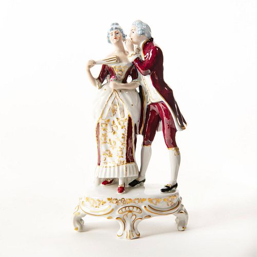 ROYAL DUX BOHEMIA FIGURINE, VICTORIAN