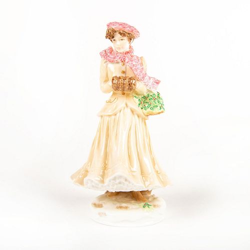 ROYAL WORCESTER FIGURINE, WINTERThe