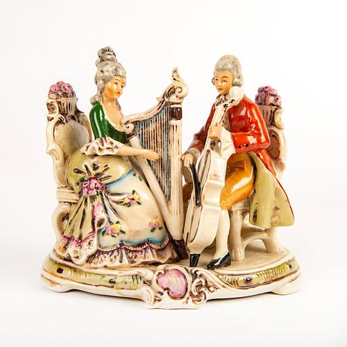 VINTAGE GERMAN FIGURAL GROUP, THE DUETHand