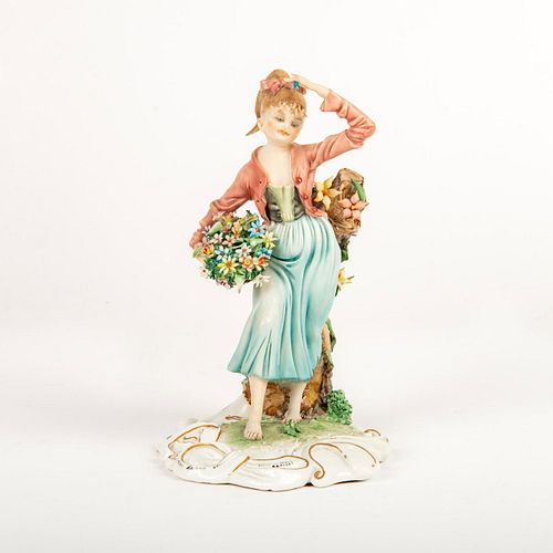 TIZIANO GALLI LADY FIGURINE SPRINGCapodimonte 399283