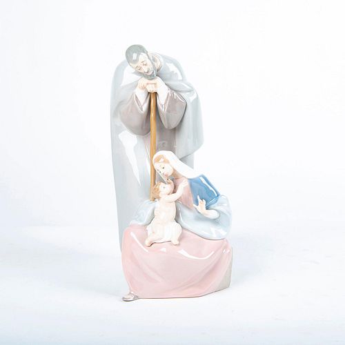 LLADRO PORCELAIN FIGURINE, BLESSED FAMILY