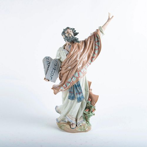 LLADRO FIGURINE, MOSES AND THE TEN COMMANDMENTS