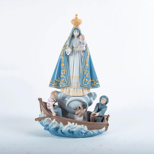 LLADRO FIGURINE GROUPING, OUR LADY