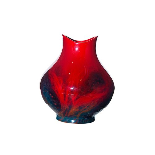 ROYAL DOULTON FLAMBE VEINED VASE 399436