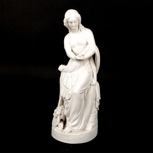 LARGE PARIAN PORCELAIN NUDE FIGUREModeled