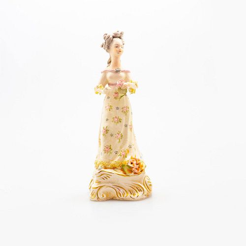 CORDEY LG PORCELAIN LACE FIGURINE,