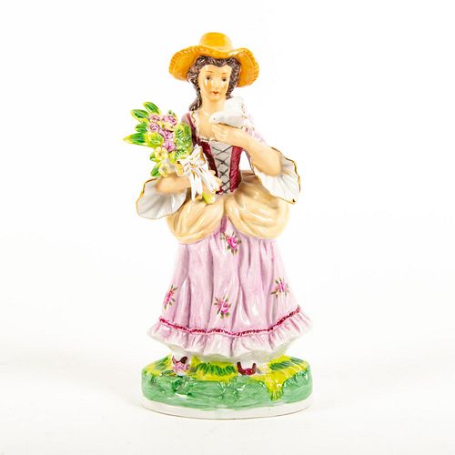 VINTAGE PORCELAIN FIGURINE, WOMAN