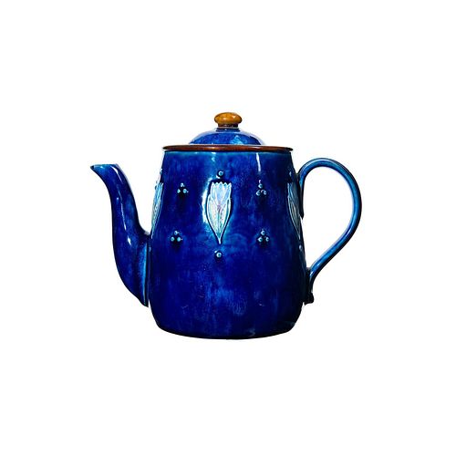 ROYAL DOULTON LAMBETH TEAPOT TULIPSStoneware  399502