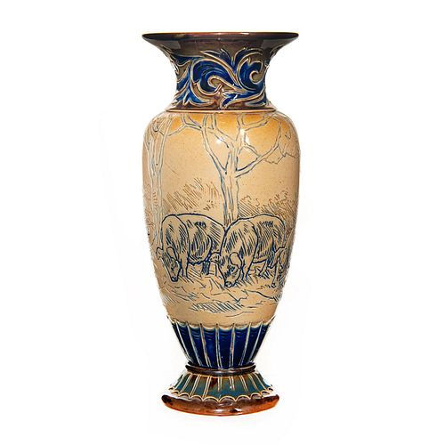 DOULTON LAMBETH HANNAH BARLOW VASE  3995c2