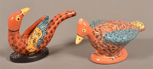 TWO JAMES SEAGREAVES POTTERY FIGURES Two 39bde5