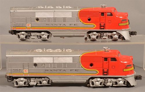 LIONEL O-GAUGE SANTA FE NO. 2343