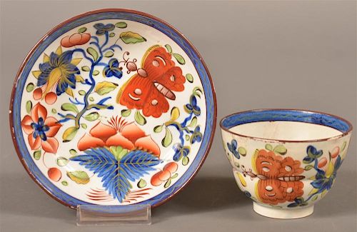 GAUDY DUTCH CHINA BUTTERFLY CUP 39bea7