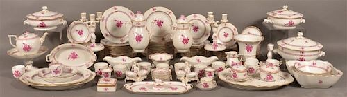 HEREND CHINESE BOUQUET 130 PIECE 39becd