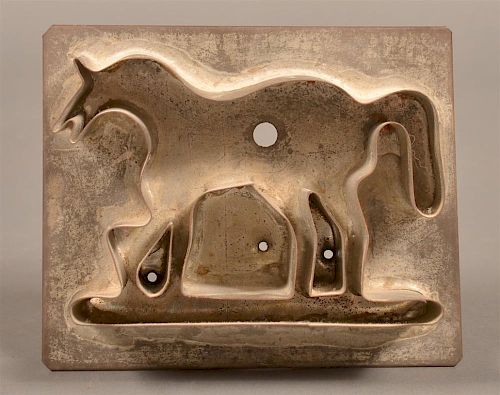 PENNSYLVANIA HORSE FORM TIN COOKIE