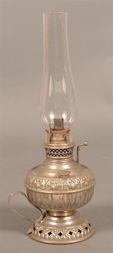 NICKEL PLATED BRASS SMALL KEROSENE