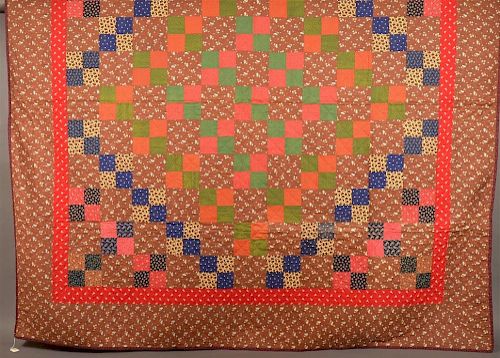 ANTIQUE BLOCK PATTERN PATCHWORK 39bf6c