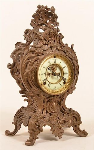 ANSONIA CLOCK COMPANY ORIENTA SHELF